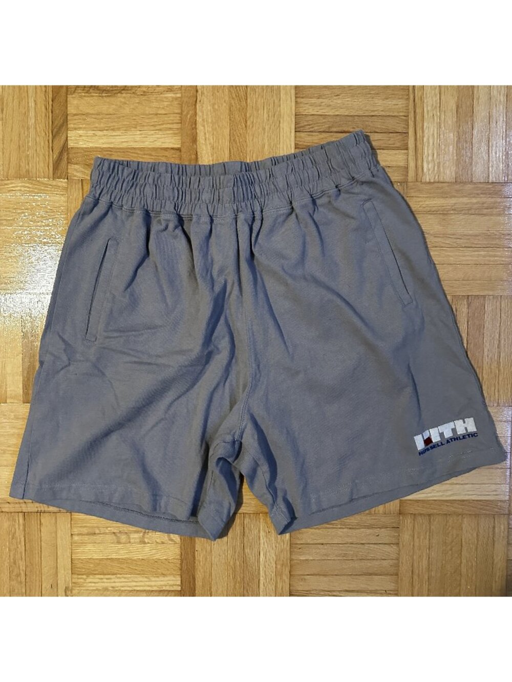 Kith x Russell Athletic Shorts Grey Large
